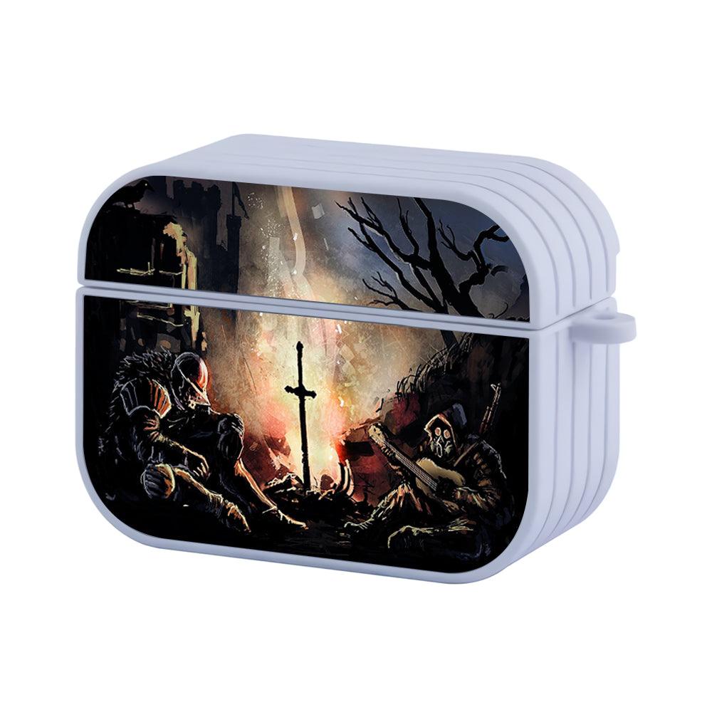 Stalker and Dark Souls Crossover Apple Airpods Pro Case White