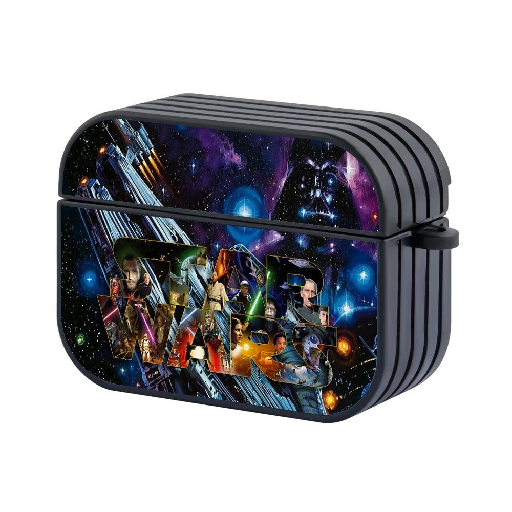 Star Wars Battle Column Apple Airpods Pro Case Black