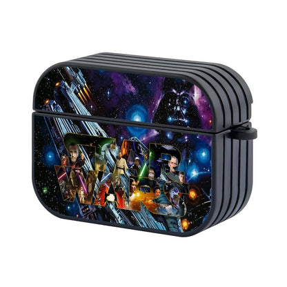 Star Wars Battle Column Apple Airpods Pro Case Black