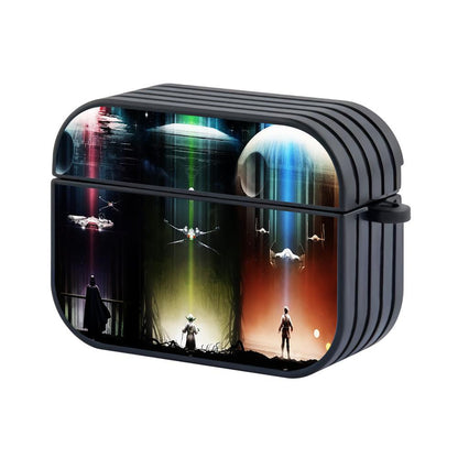 Star Wars Darth Vader Yoda Skywalker Apple Airpods Pro 3 Case Black