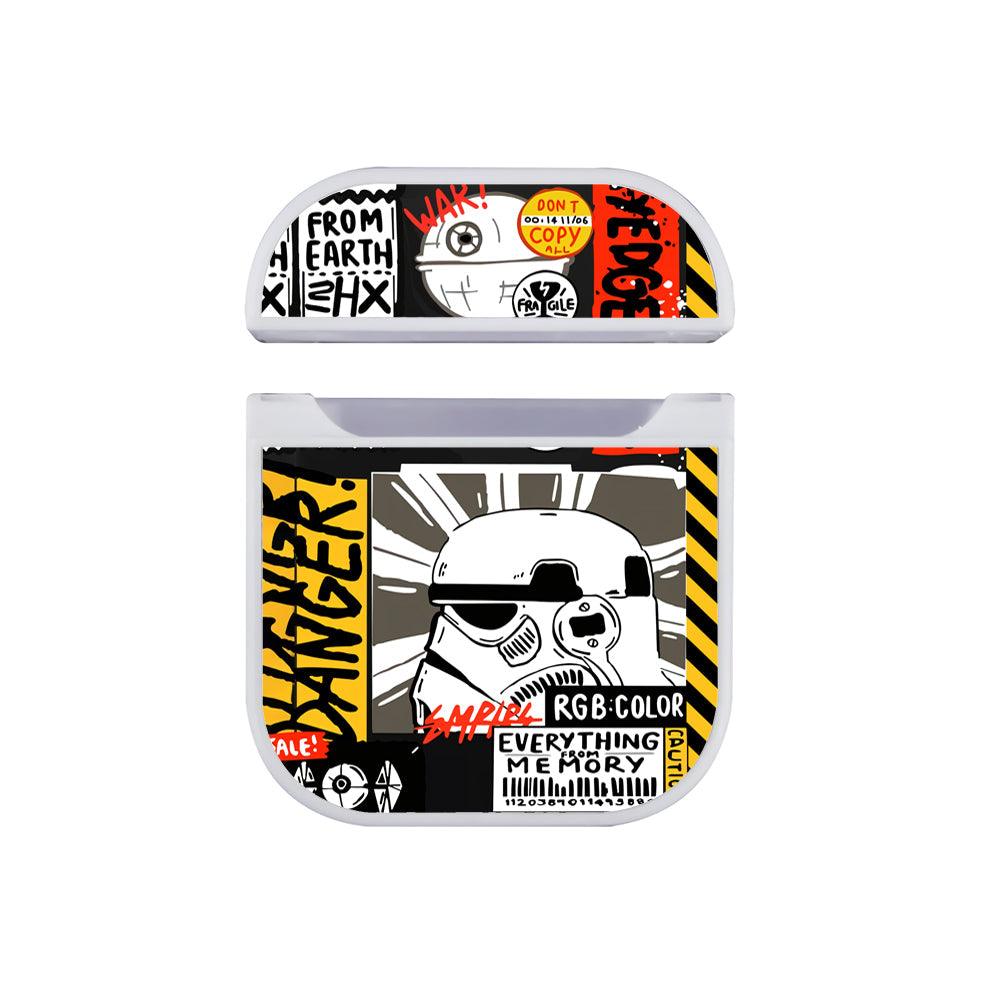 Star Wars Freestyle Collage Apple Airpods Case White