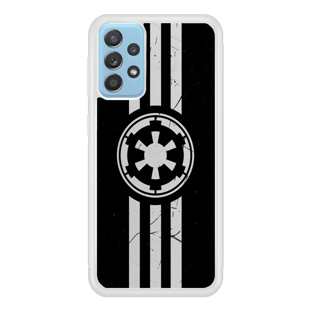 Star Wars Galactic Empire Symbol Samsung Galaxy A72 Case