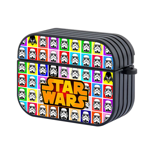 Star Wars Head Block Color Apple AirPods Pro Case