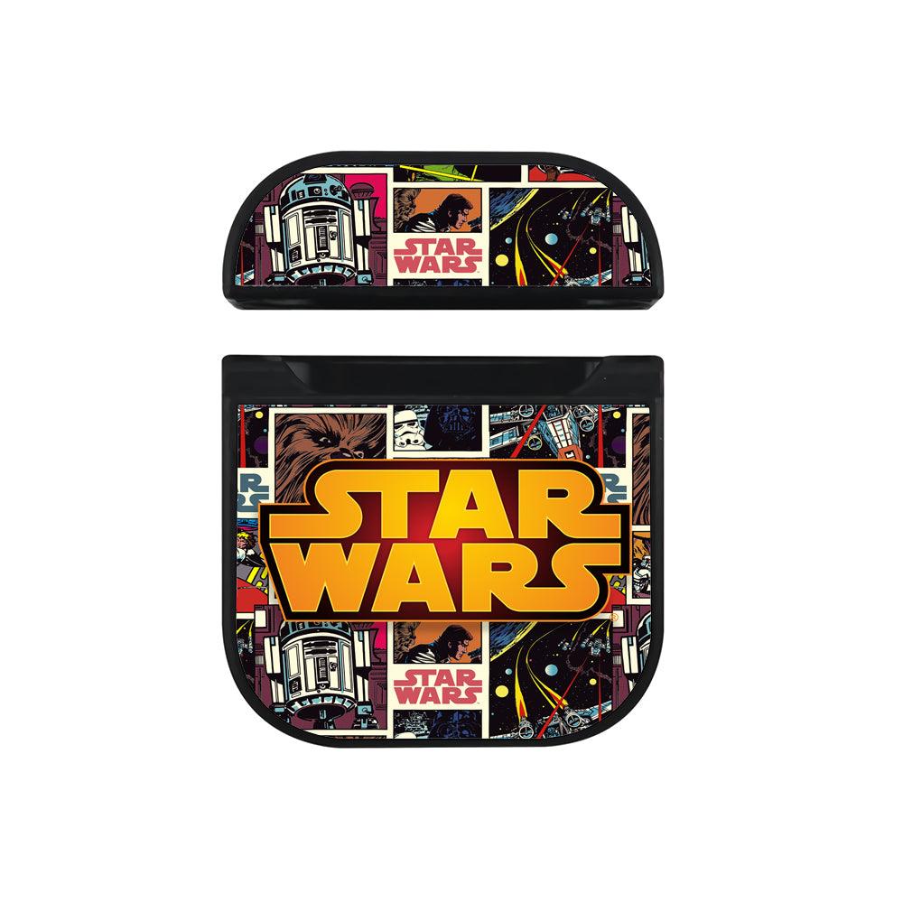 Star Wars Journey on The Space Apple Airpods Case Black