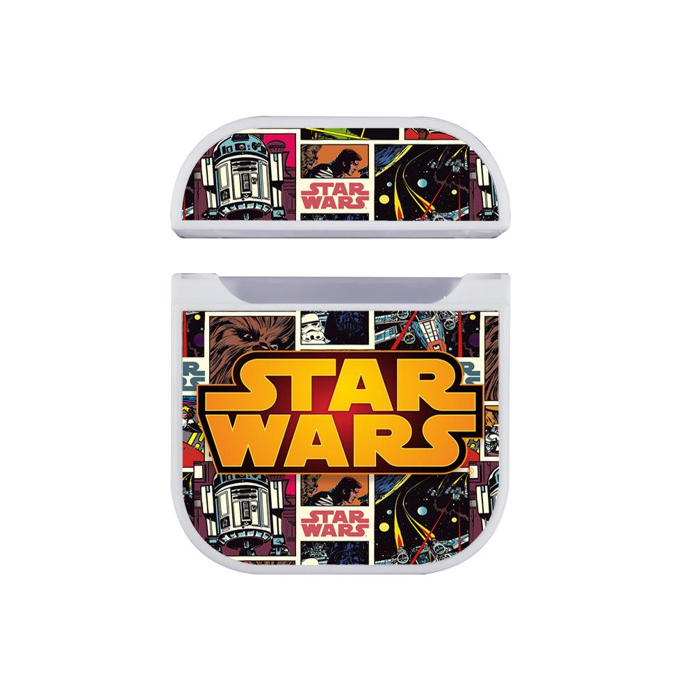 Star Wars Journey on The Space Apple Airpods Case White