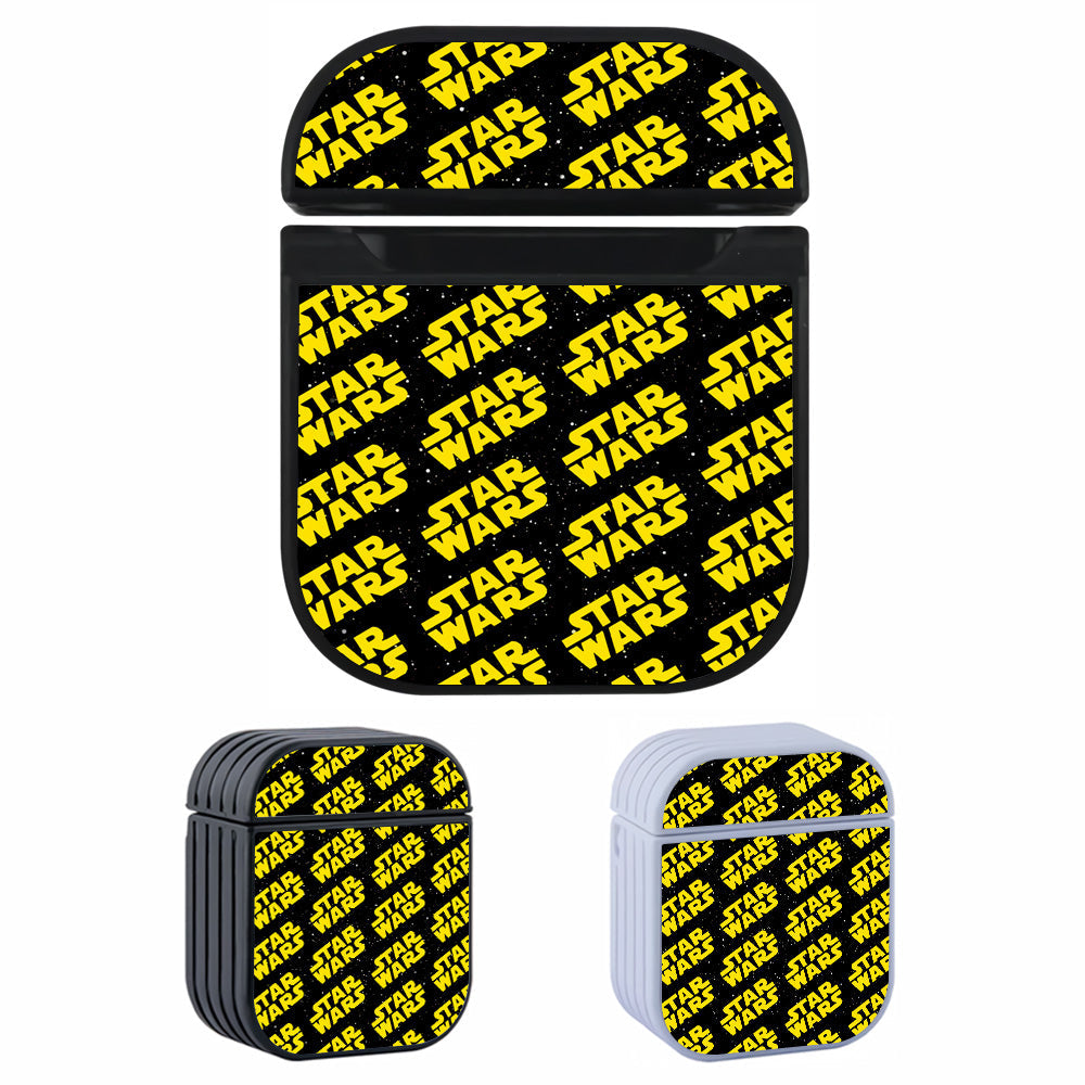 Star Wars Logo Pattern Galaxy Apple Airpods Case