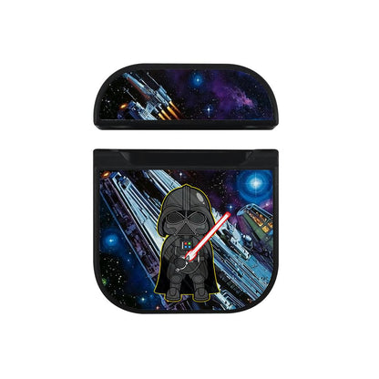 Star Wars Shadow over The Space Apple Airpods Case Black