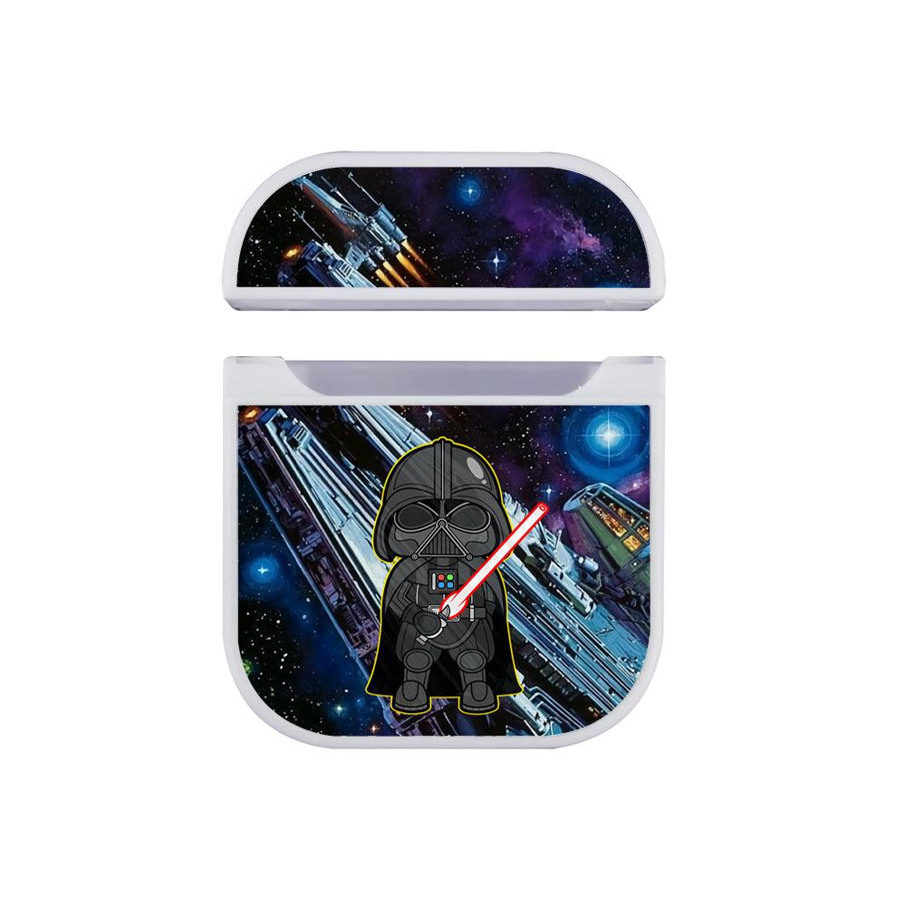 Star Wars Shadow over The Space Apple Airpods Case White
