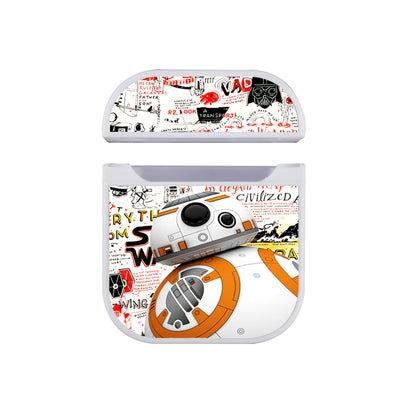 Starwars BB 8 Apple Airpods Case White