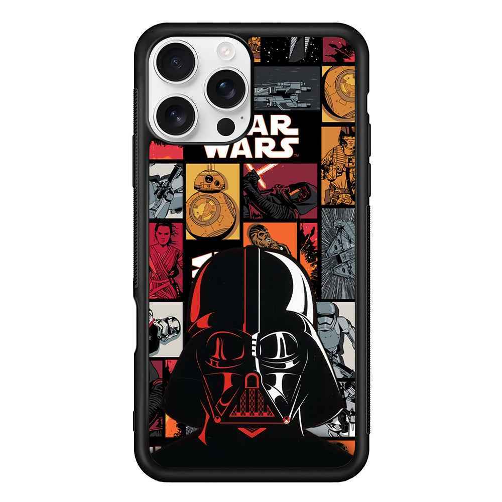 Starwars The Dart Vader Silhouette iPhone 16 Pro Case