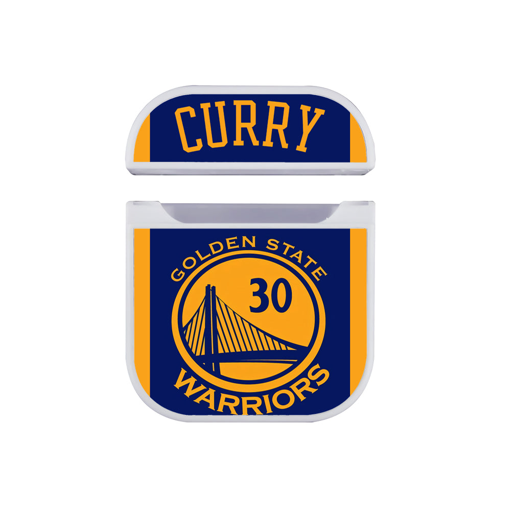 Stephen Curry Golden State Warriors Jersey Apple Airpods Case White