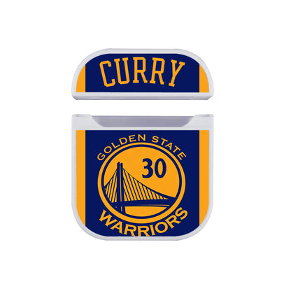 Stephen Curry Golden State Warriors Jersey Apple Airpods Case White