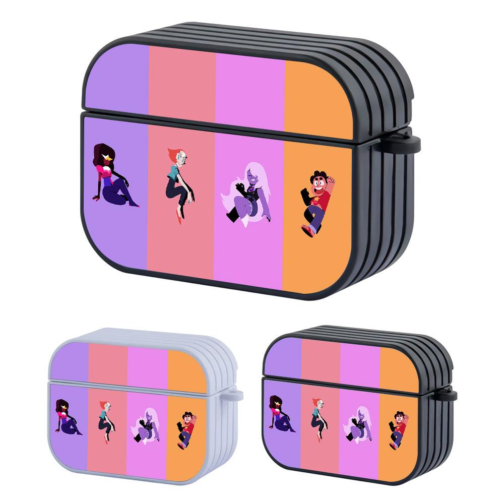 Steven Universe Color Block of Aura Apple Airpods Pro Case-Carneyforia