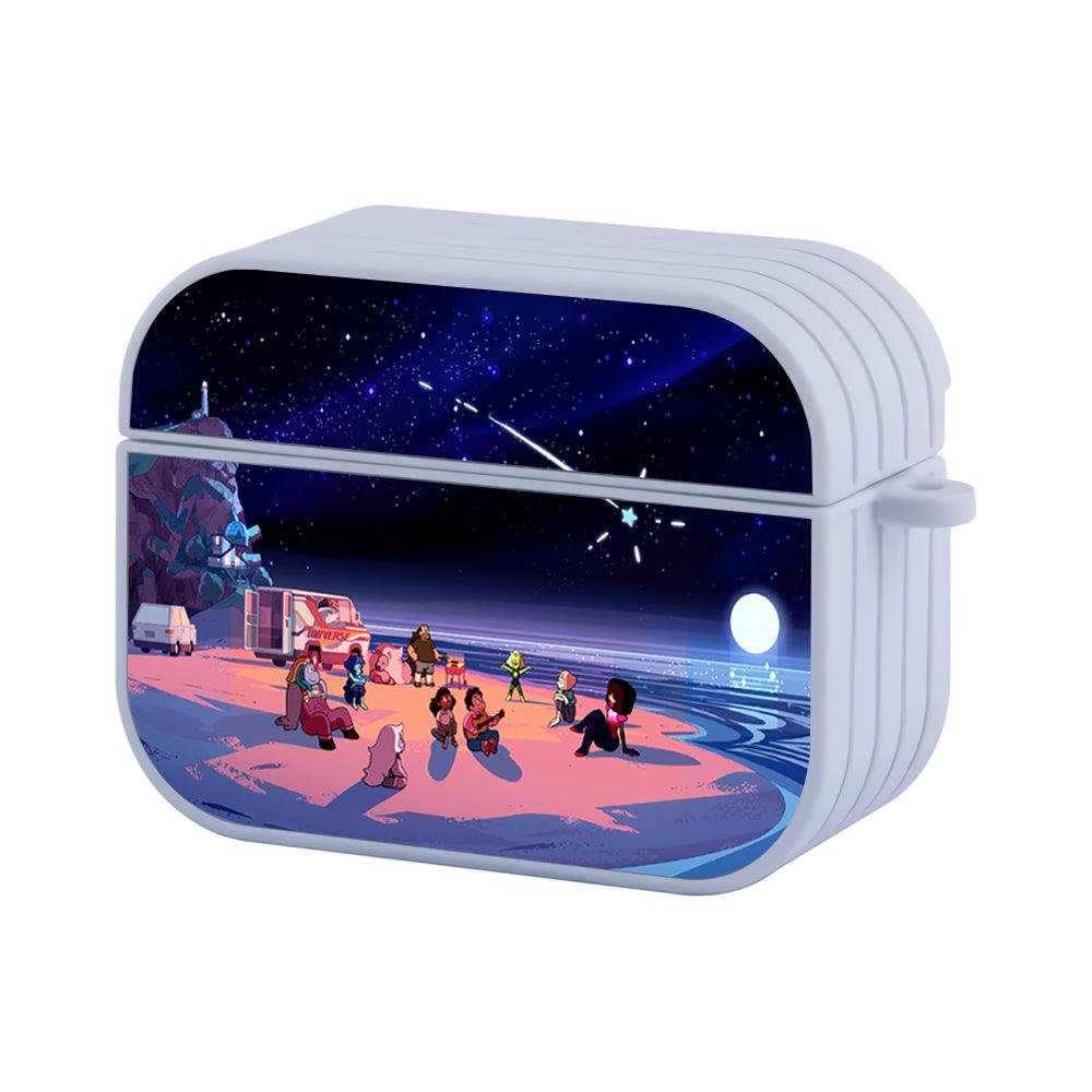 Steven Universe Night Full of Togetherness Apple Airpods Pro 3 Case-White-Carneyforia