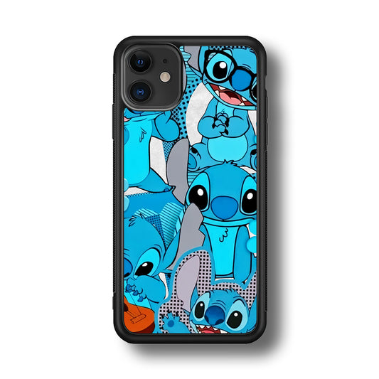 Stitch Aesthetic Of Expression iPhone 11 Case