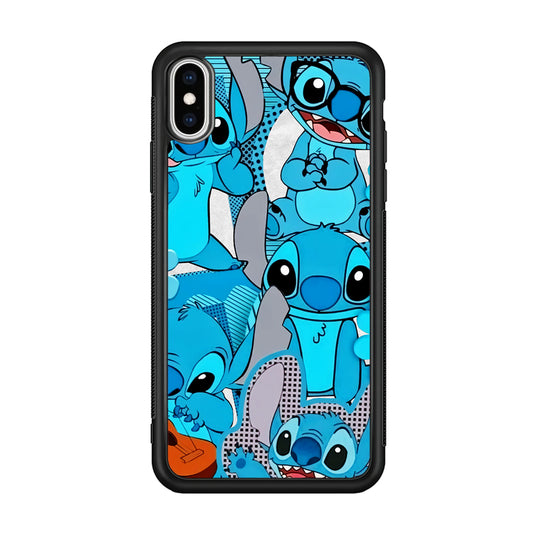 Stitch Aesthetic Of Expression iPhone X Case