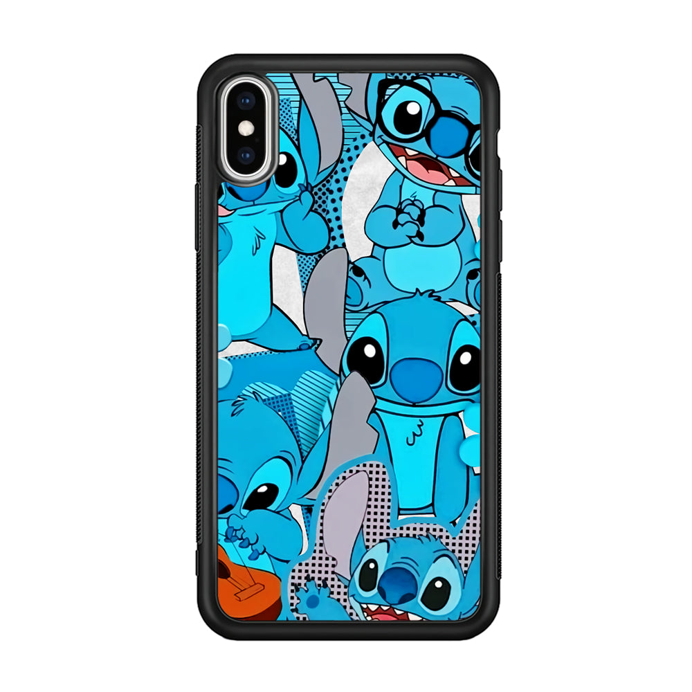 Stitch Aesthetic Of Expression iPhone XS Case