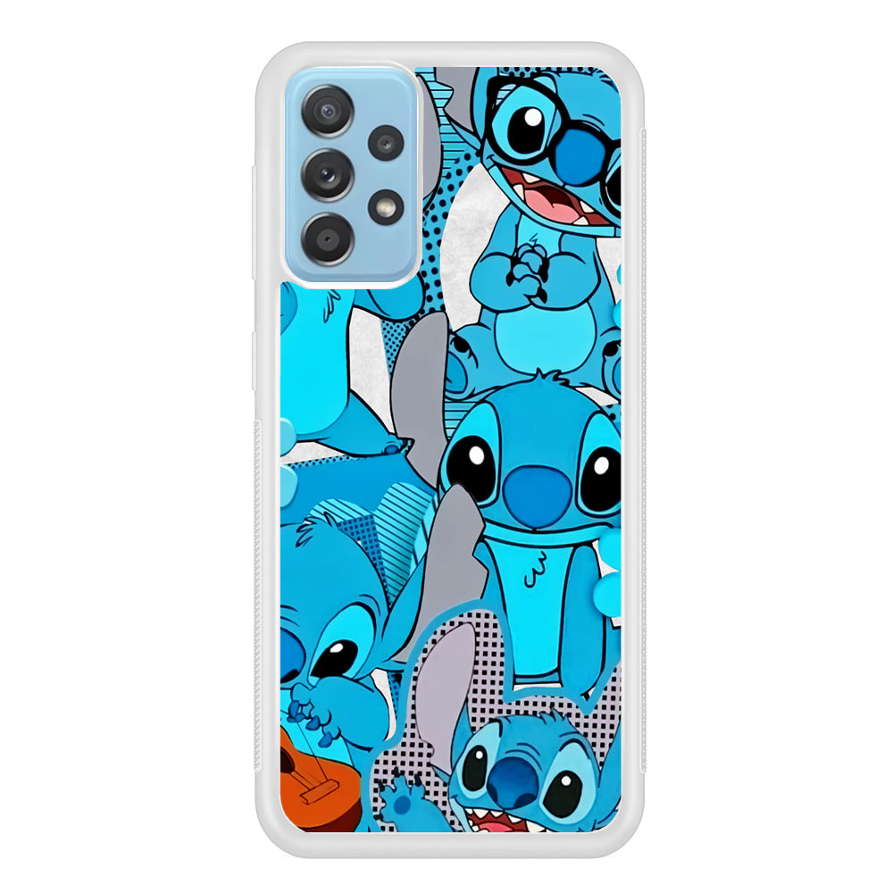 Stitch Aesthetic Of Expression Samsung Galaxy A72 Case