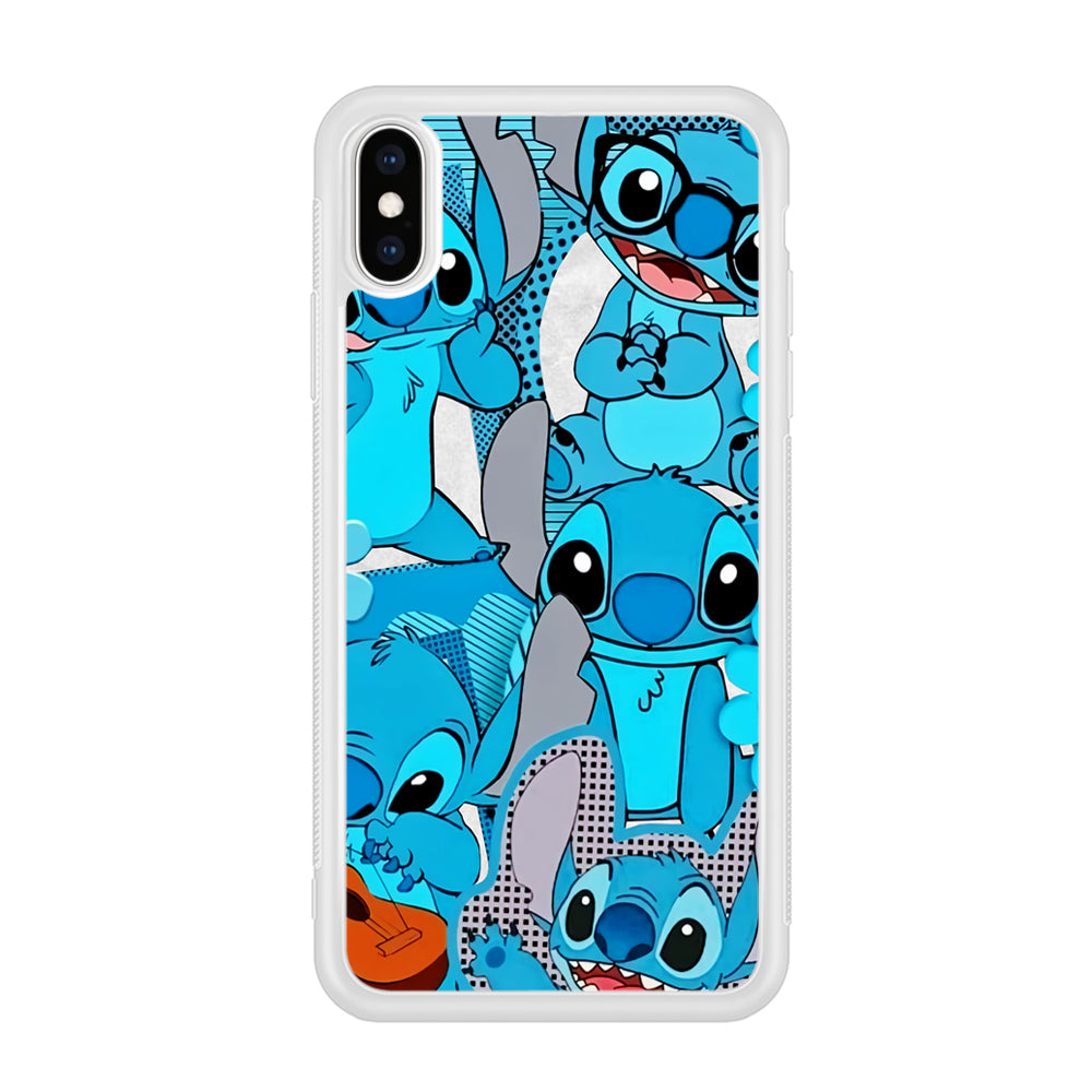 Stitch Aesthetic Of Expression iPhone XS Case