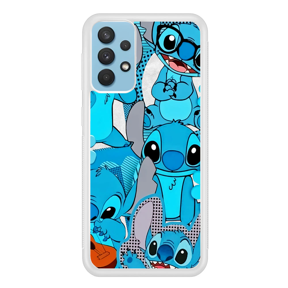 Stitch Aesthetic Of Expression Samsung Galaxy A32 Case