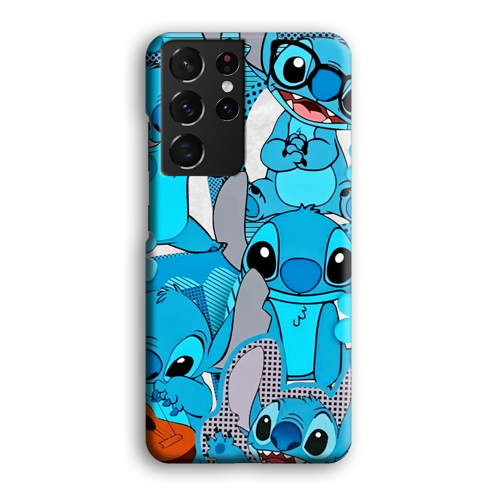 Stitch Aesthetic Of Expression Samsung Galaxy S21 Ultra Case