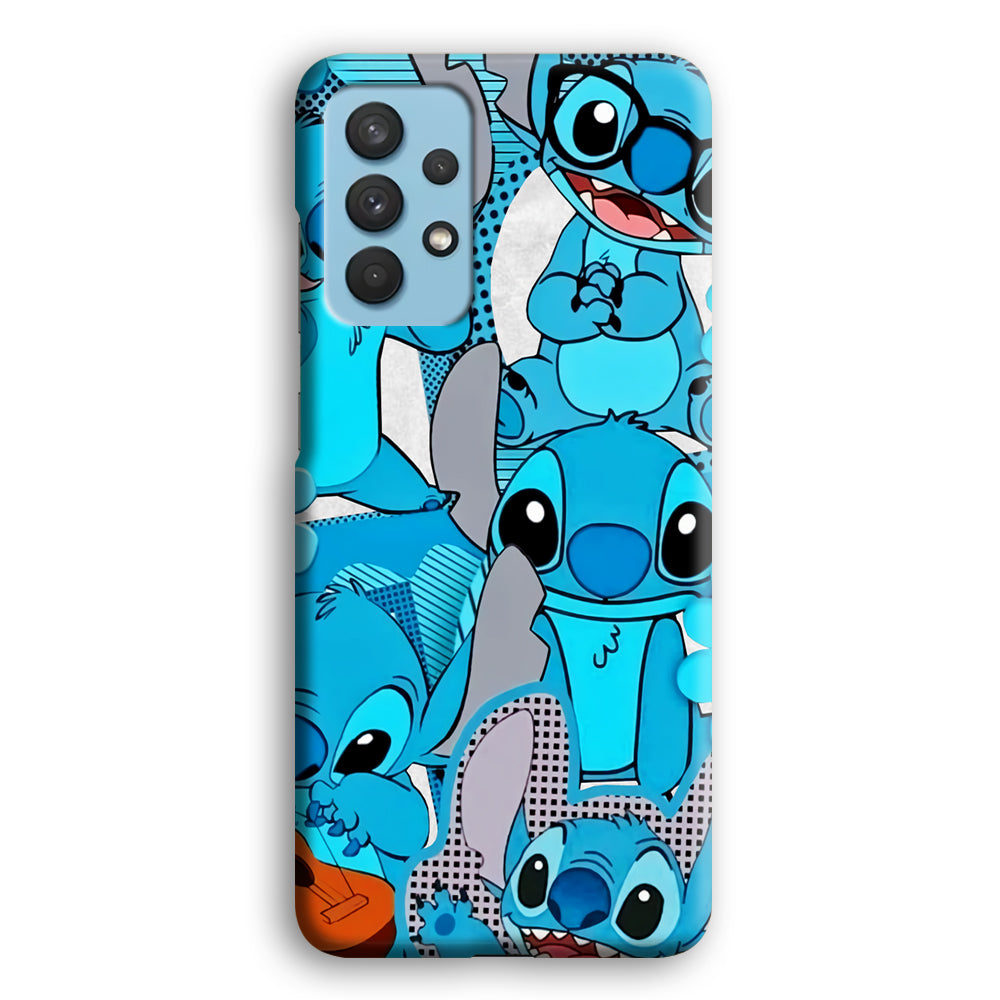 Stitch Aesthetic Of Expression Samsung Galaxy A32 Case