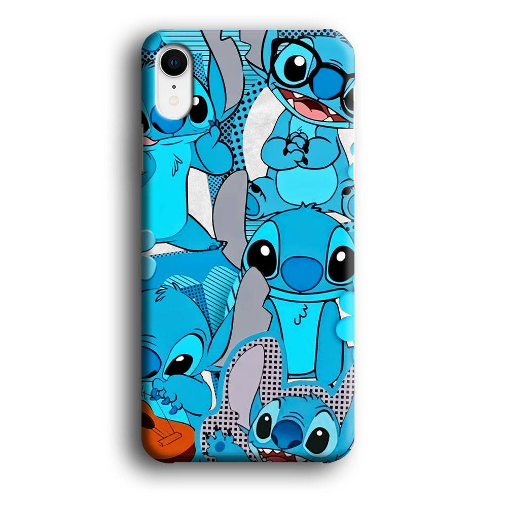 Stitch Aesthetic Of Expression iPhone XR Case