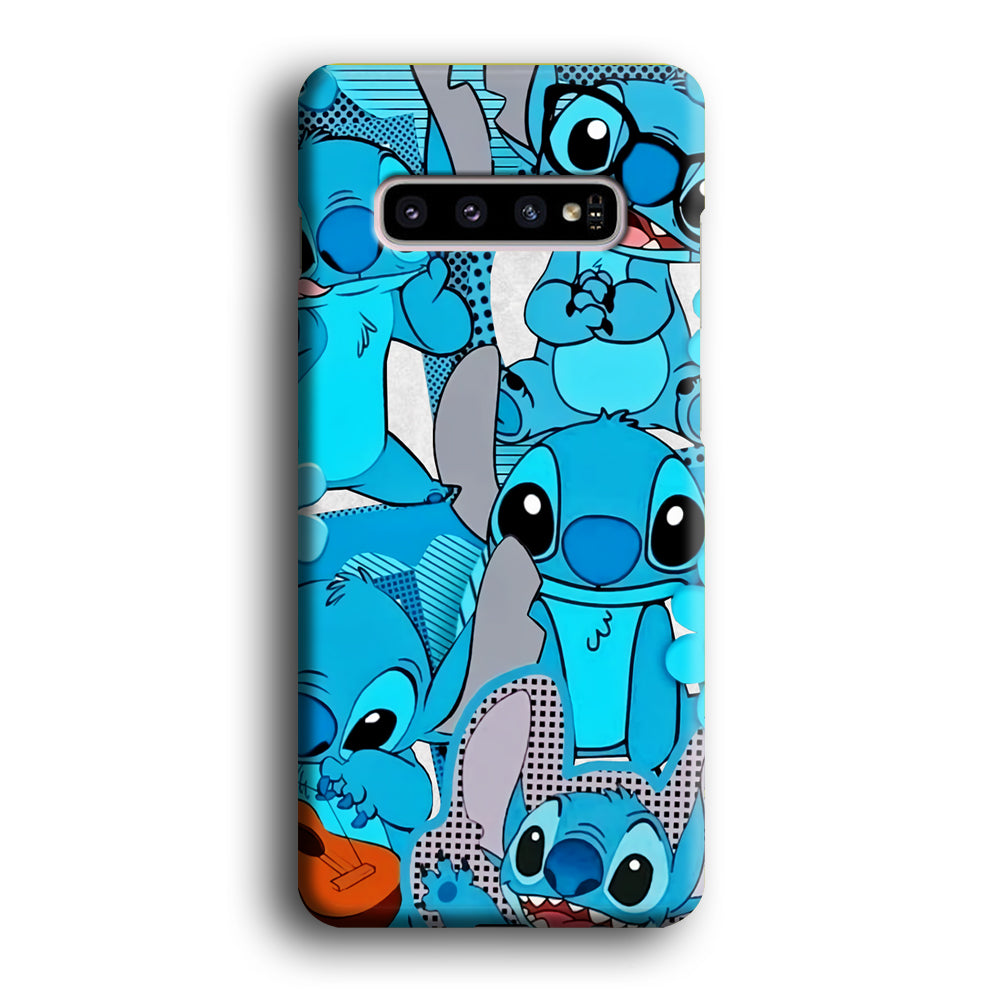 Stitch Aesthetic Of Expression Samsung Galaxy S10 Case