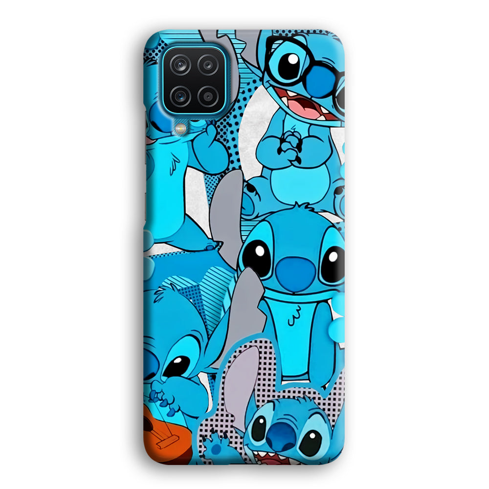 Stitch Aesthetic Of Expression Samsung Galaxy A12 Case