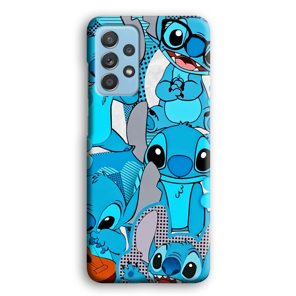 Stitch Aesthetic Of Expression Samsung Galaxy A72 Case