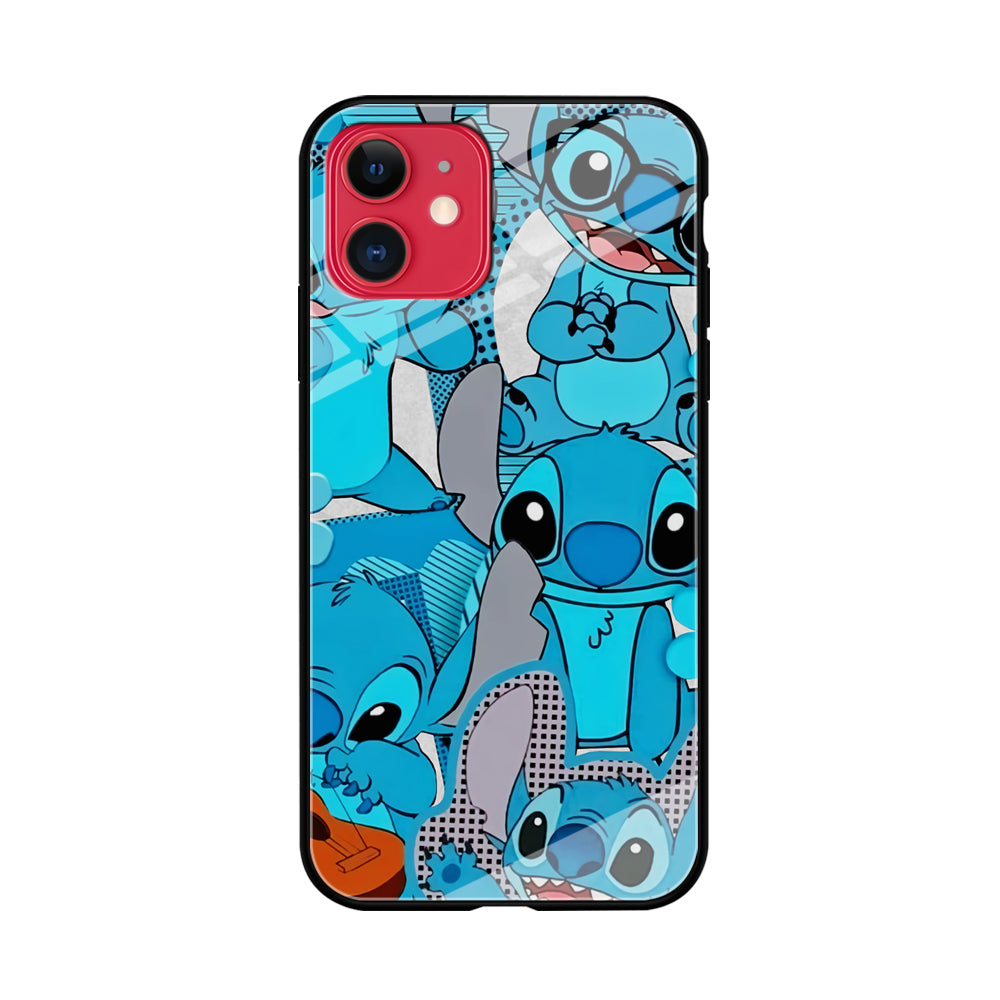 Stitch Aesthetic Of Expression iPhone 11 Case