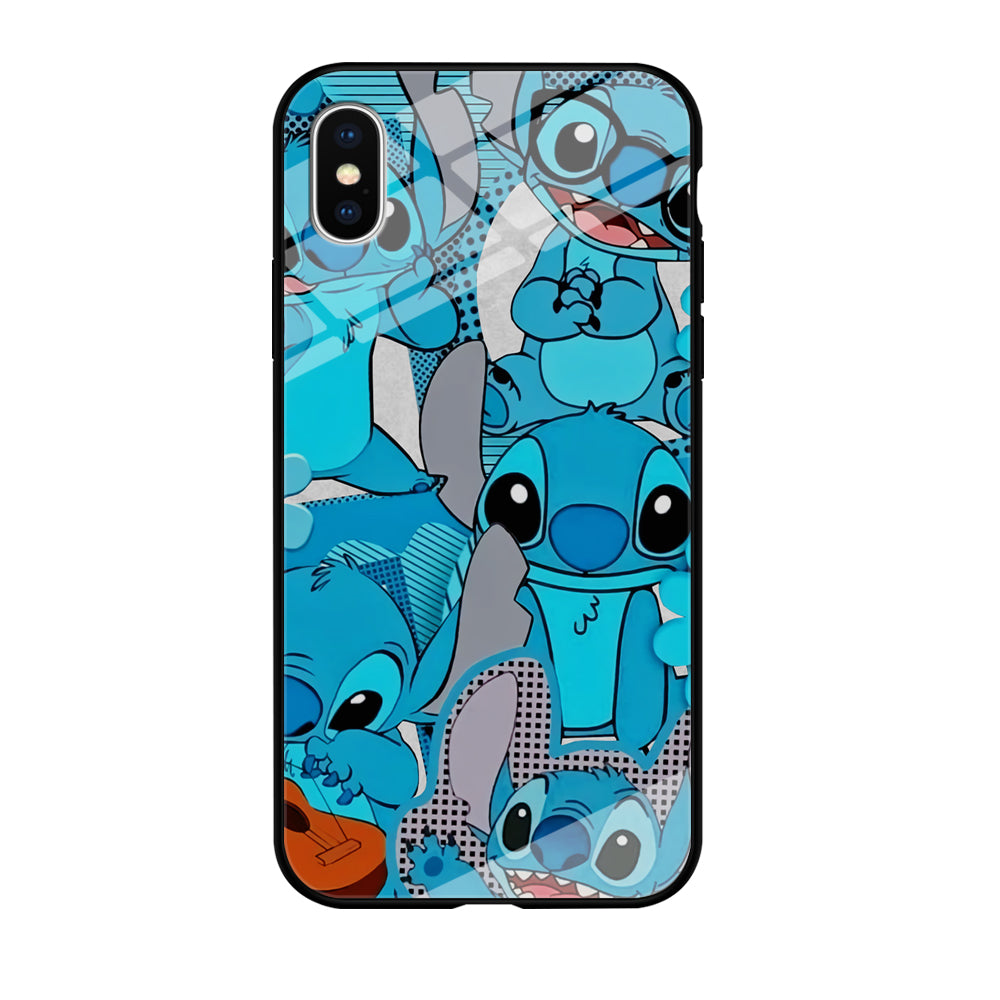 Stitch Aesthetic Of Expression iPhone XS Case