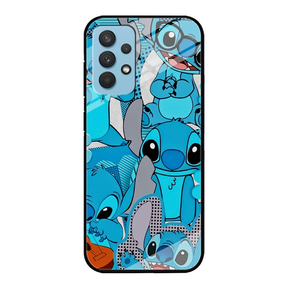 Stitch Aesthetic Of Expression Samsung Galaxy A32 Case