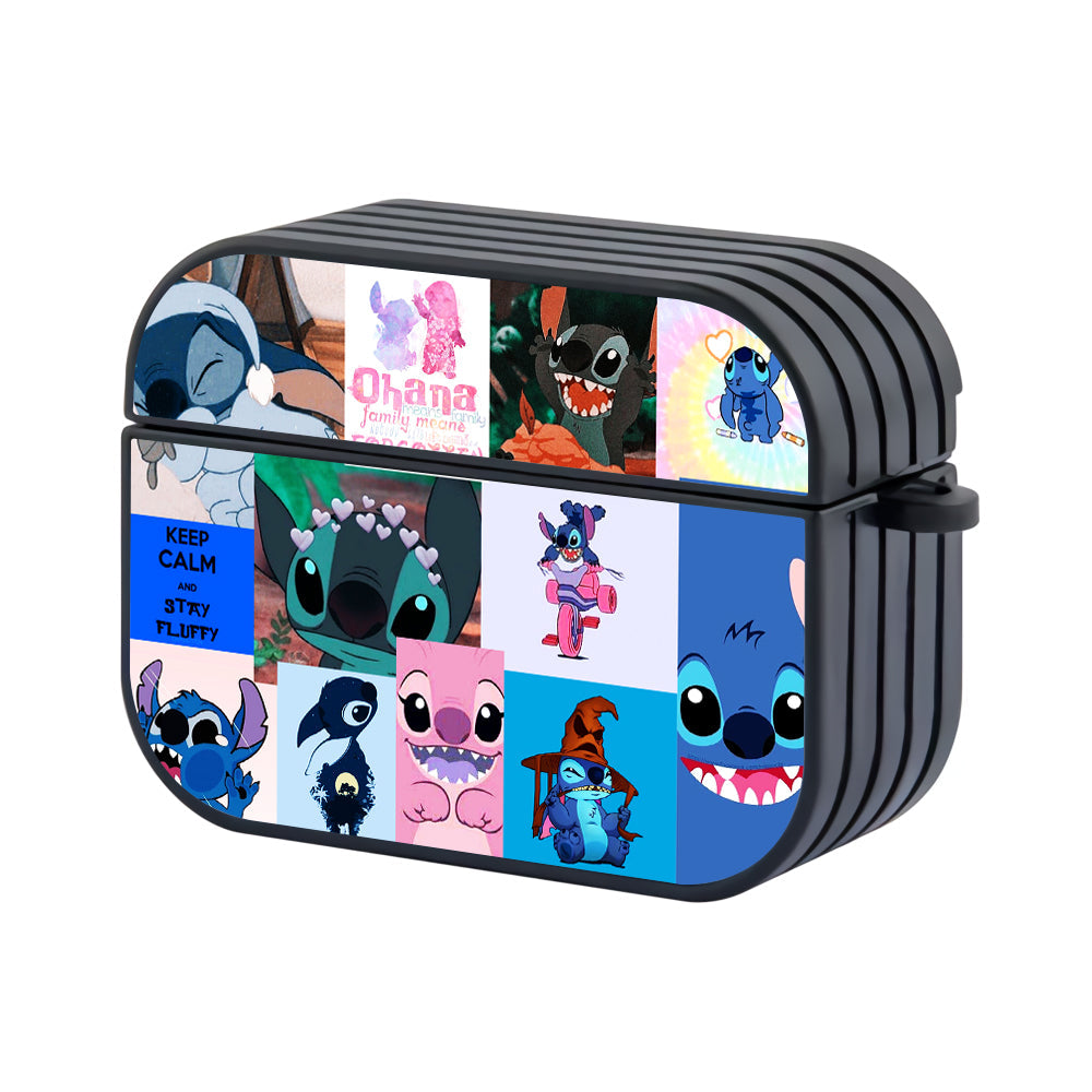 Stitch Daily Collage Aesthetic Apple AirPods Pro 2 Case
