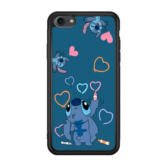 Stitch Drawing Lovely iPhone 7 Case