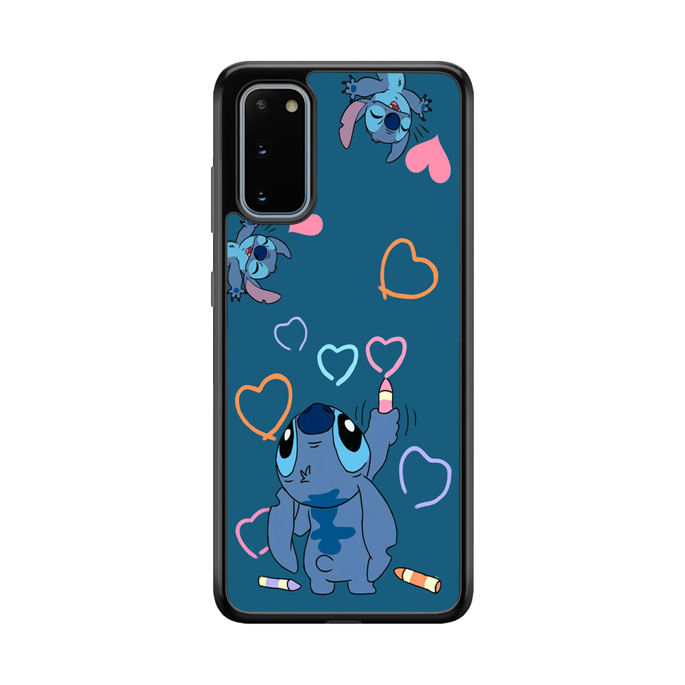 Stitch Drawing Lovely Samsung Galaxy S20 Case