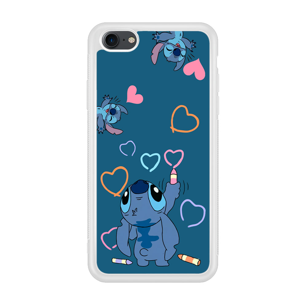 Stitch Drawing Lovely iPhone 8 Case