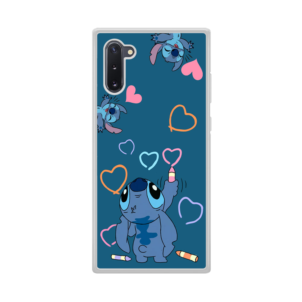 Stitch Drawing Lovely Samsung Galaxy Note 10 Case