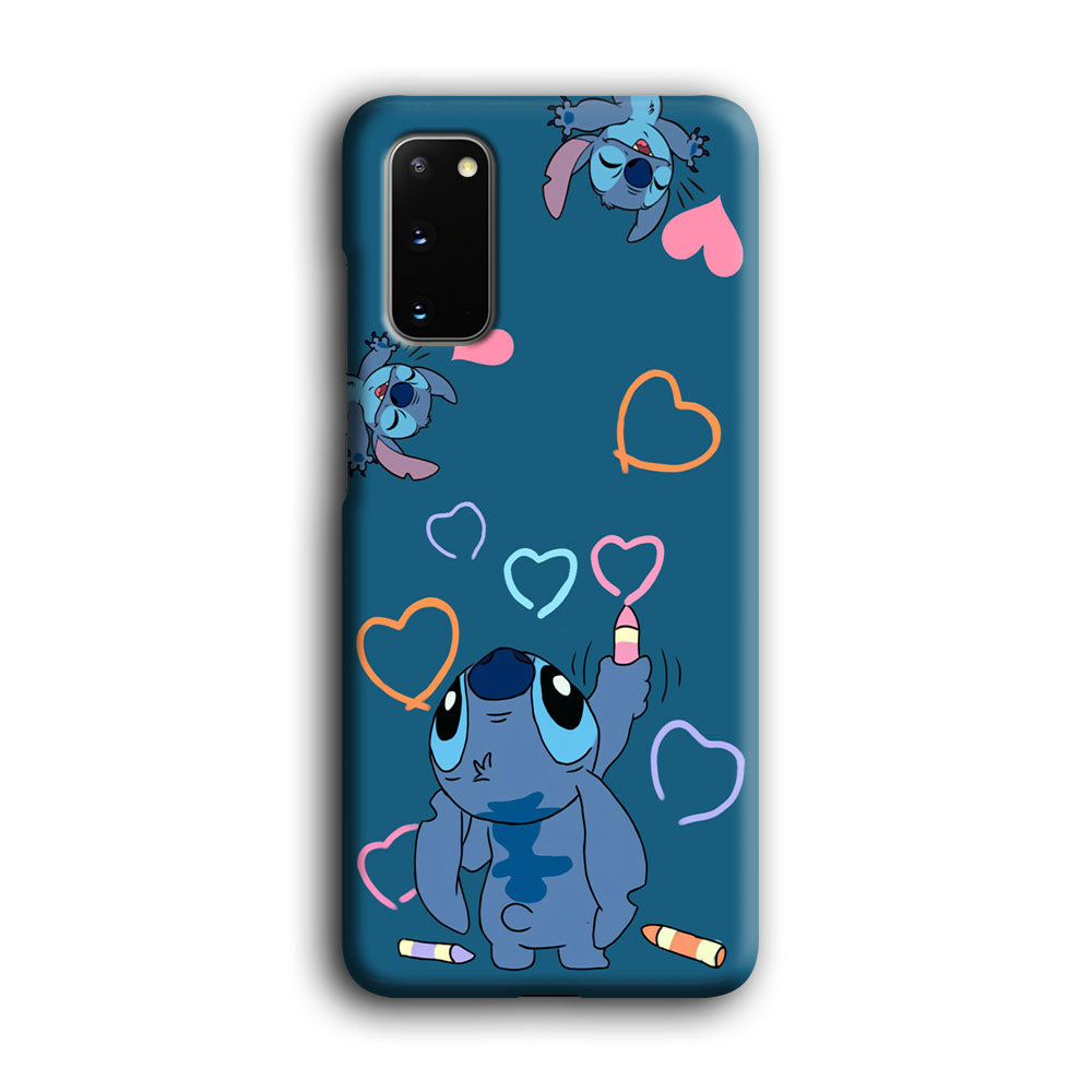 Stitch Drawing Lovely Samsung Galaxy S20 Case