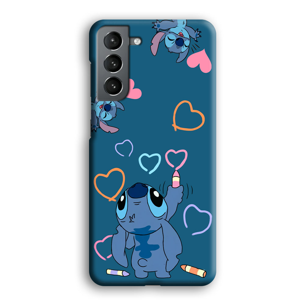 Stitch Drawing Lovely Samsung Galaxy S21 Plus Case