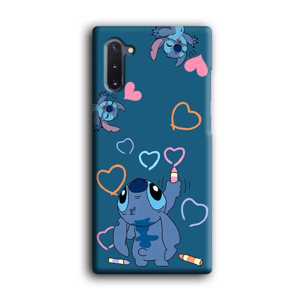 Stitch Drawing Lovely Samsung Galaxy Note 10 Case