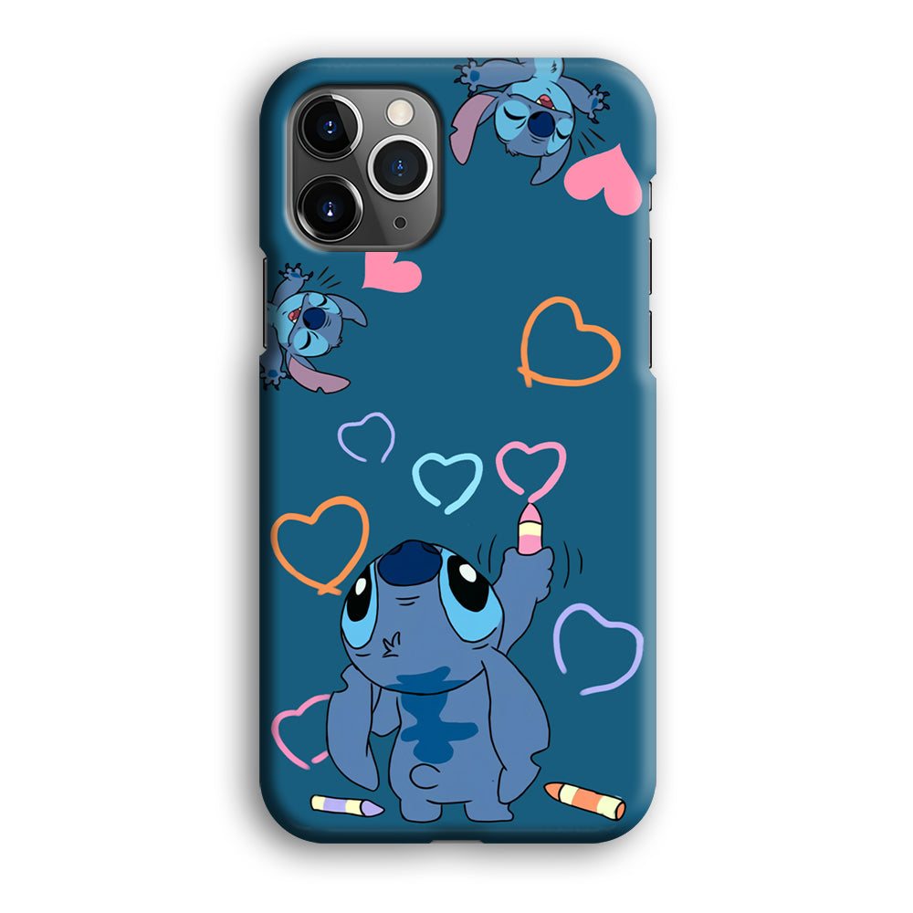 Stitch Drawing Lovely iPhone 12 Pro Case