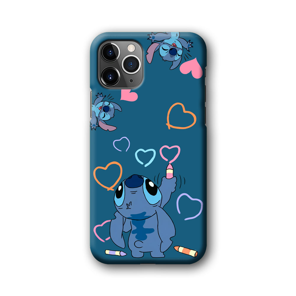 Stitch Drawing Lovely iPhone 11 Pro Case