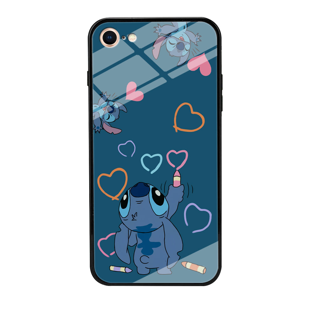 Stitch Drawing Lovely iPhone 7 Case