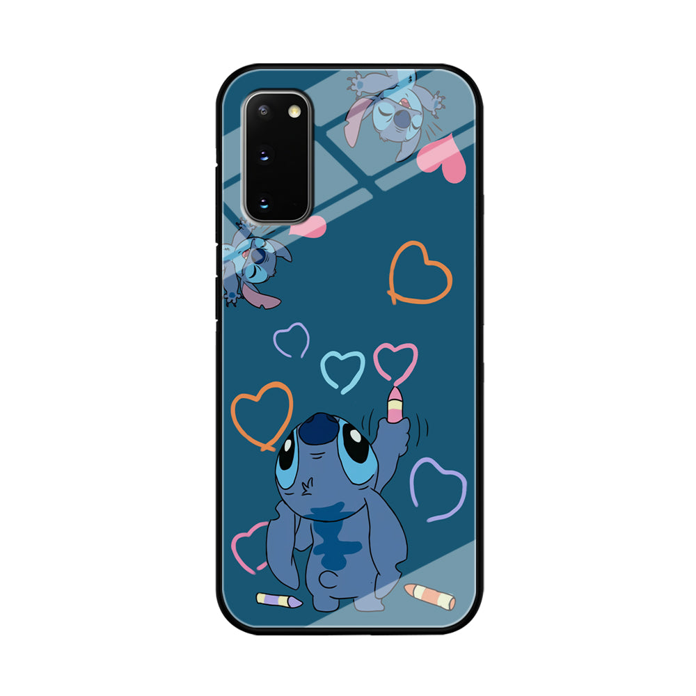 Stitch Drawing Lovely Samsung Galaxy S20 Case