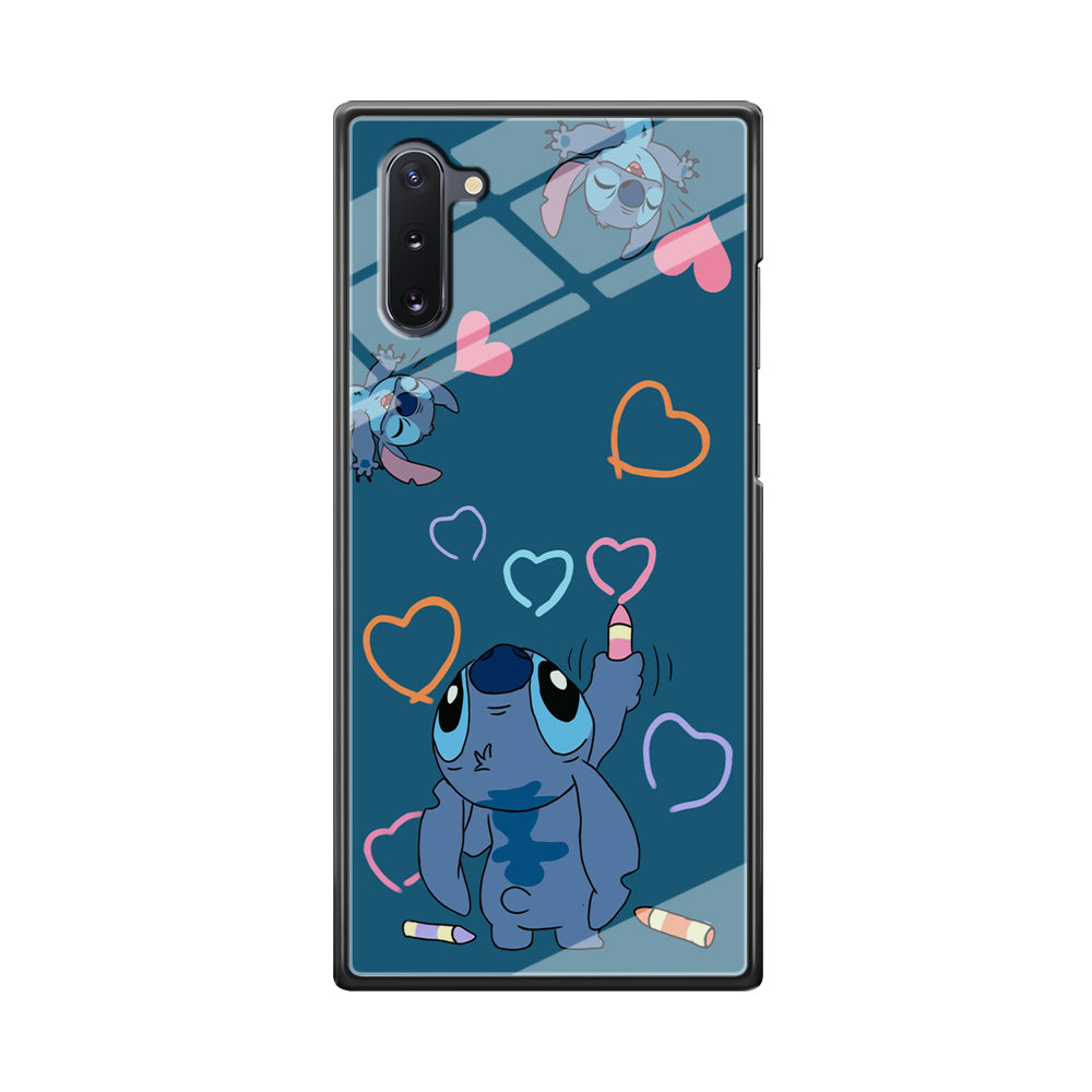 Stitch Drawing Lovely Samsung Galaxy Note 10 Case