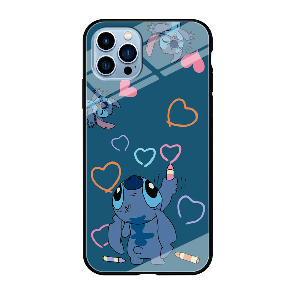 Stitch Drawing Lovely iPhone 12 Pro Max Case