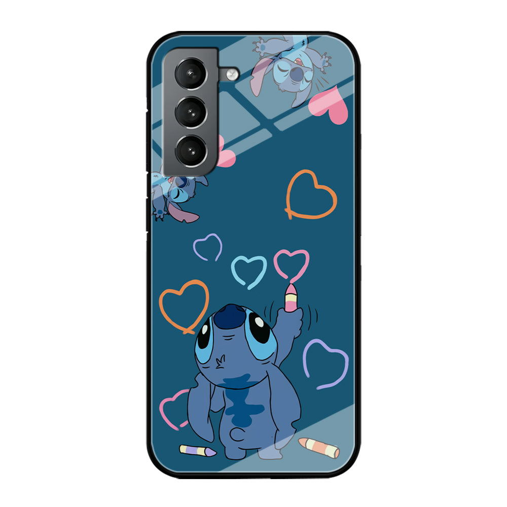 Stitch Drawing Lovely Samsung Galaxy S21 Plus Case