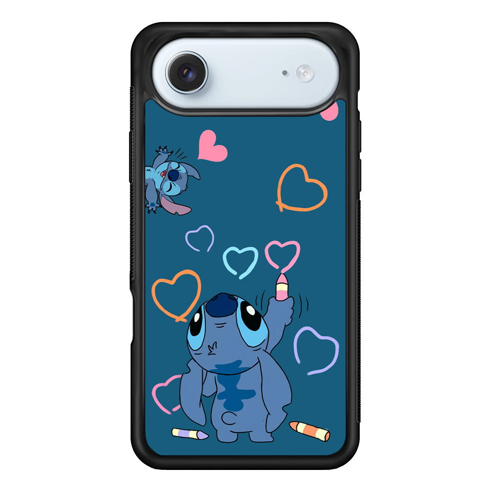 Stitch Drawing Lovely iPhone 17 Air Case