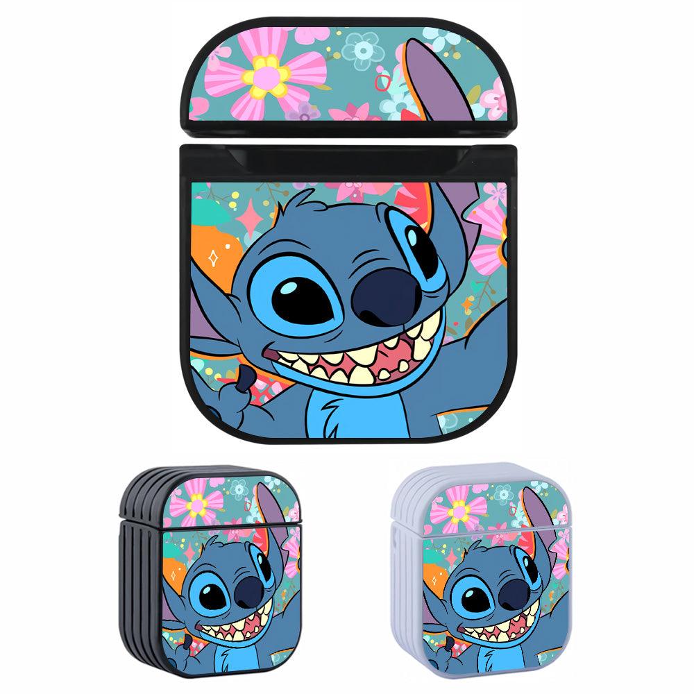 Stitch Happy with a Smile Apple Airpods Case